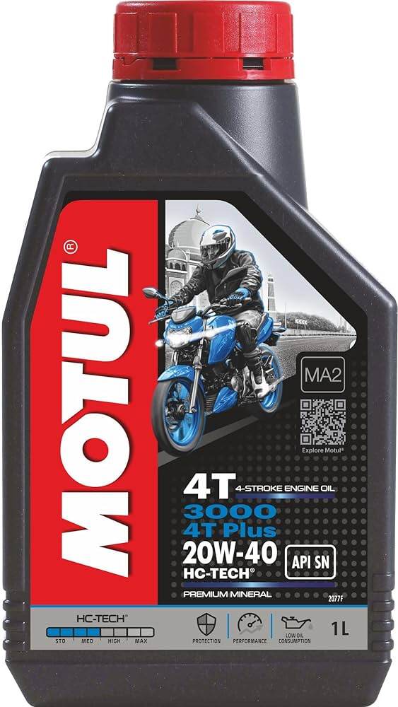  Motul 3000 20W40 Mineral 1L Engine oil for Motorbike