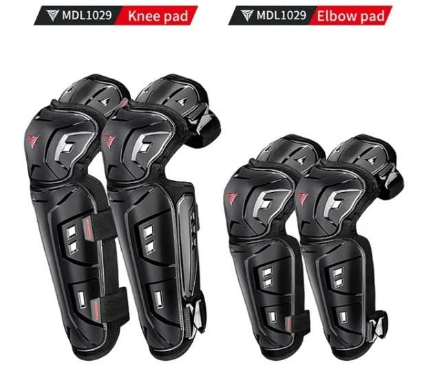 Motowolf Elbow and knee guard 1029