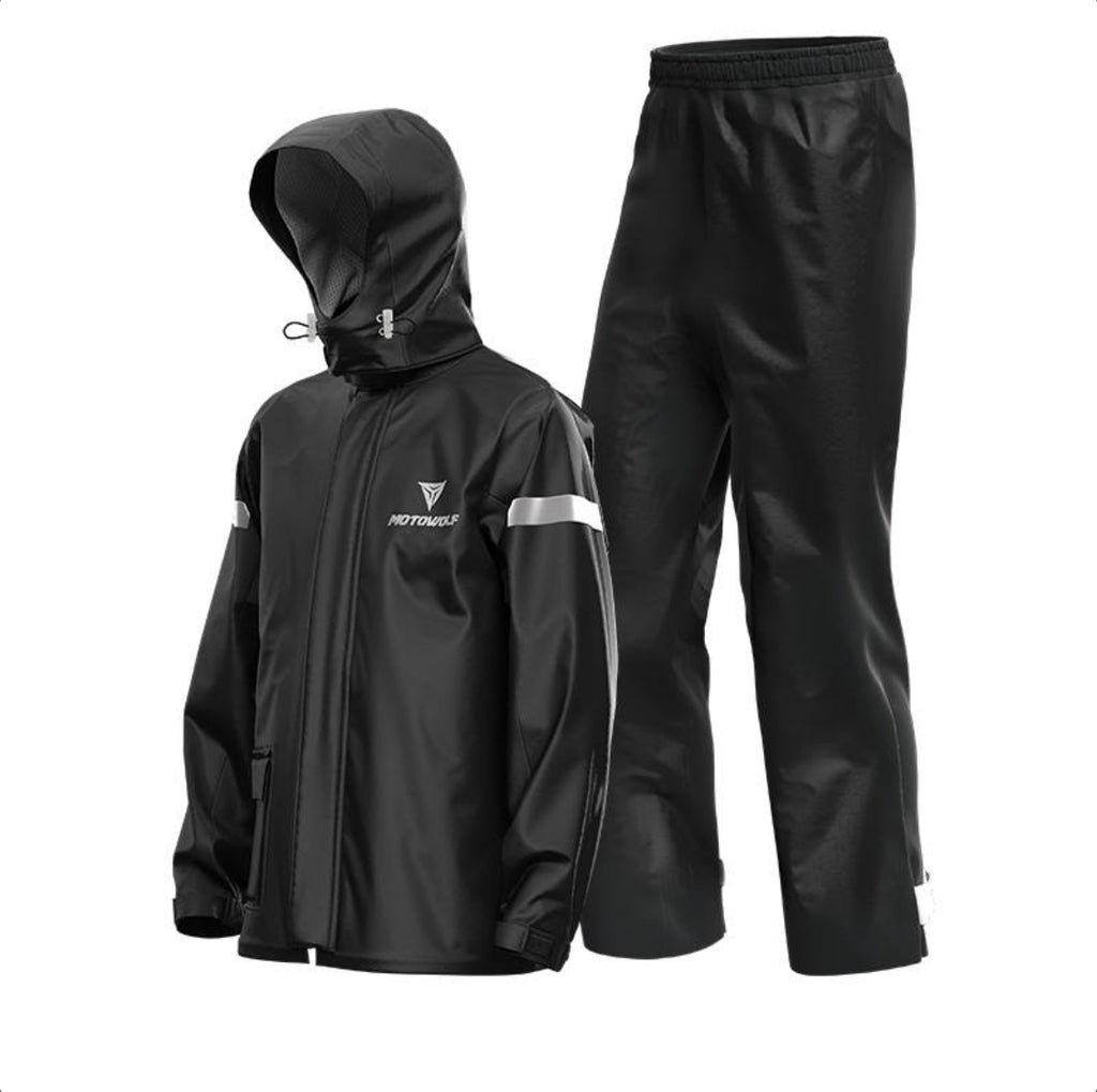 Motowolf Raincoat 401 black
