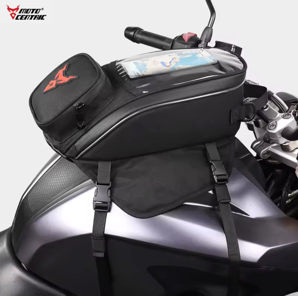 Moto centric tank bag