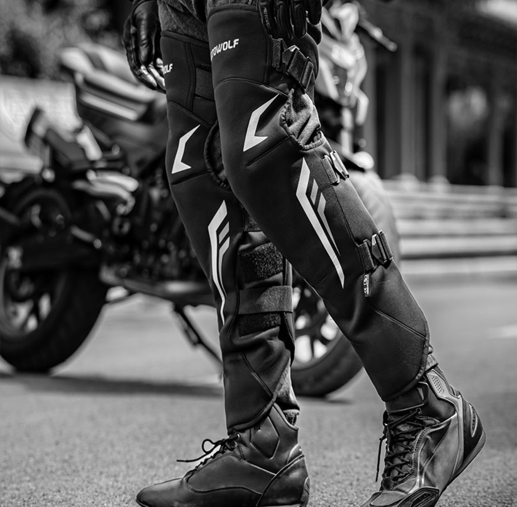Motowolf Protective knee pads for motorcycle riding KG2