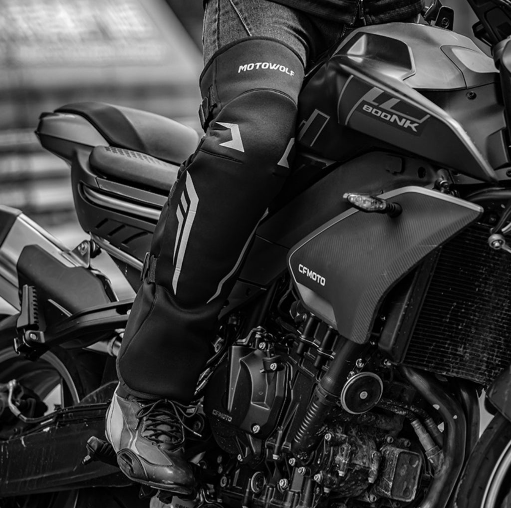 Motowolf Protective knee pads for motorcycle riding KG2